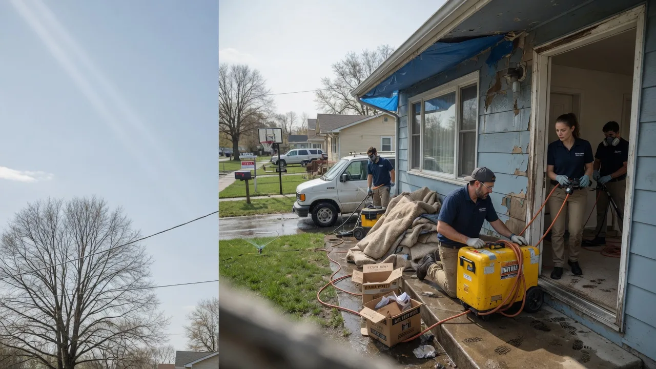 Basement Flood Cleanup in Aurora, IA near me